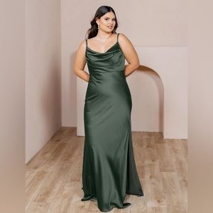 NWT Olive Skye Satin Dress